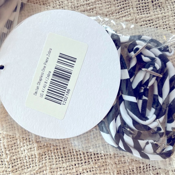 NWT Princess Polly Zebra Print One Piece - Picture 6 of 6